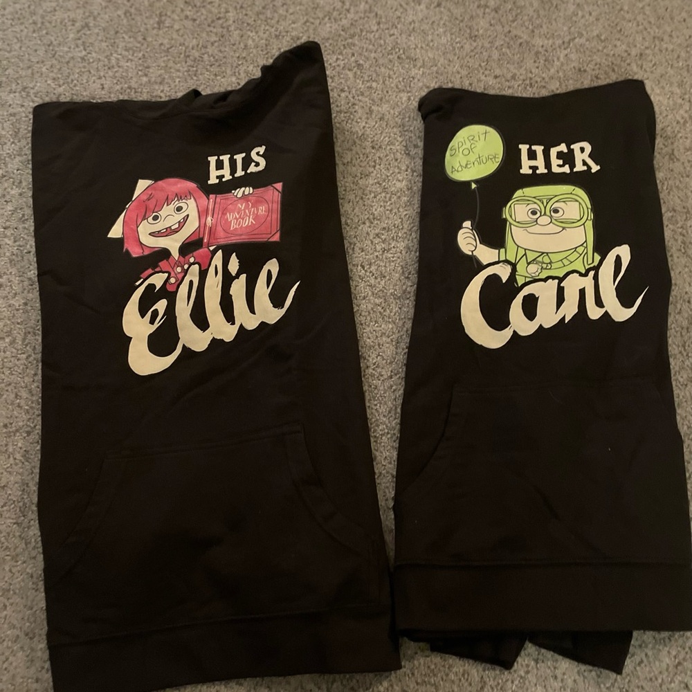 Disney Up Bridal Gift, matching his and her sweatshirt and wedding countdown - Picture 7 of 11